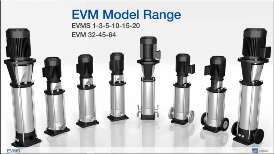 New EVMS – Vertical Multistage Pumps