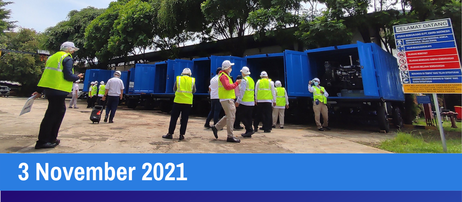 Kunjungan Suku Dinas Sumber Daya Air Kota Administrasi Jakarta Pusat