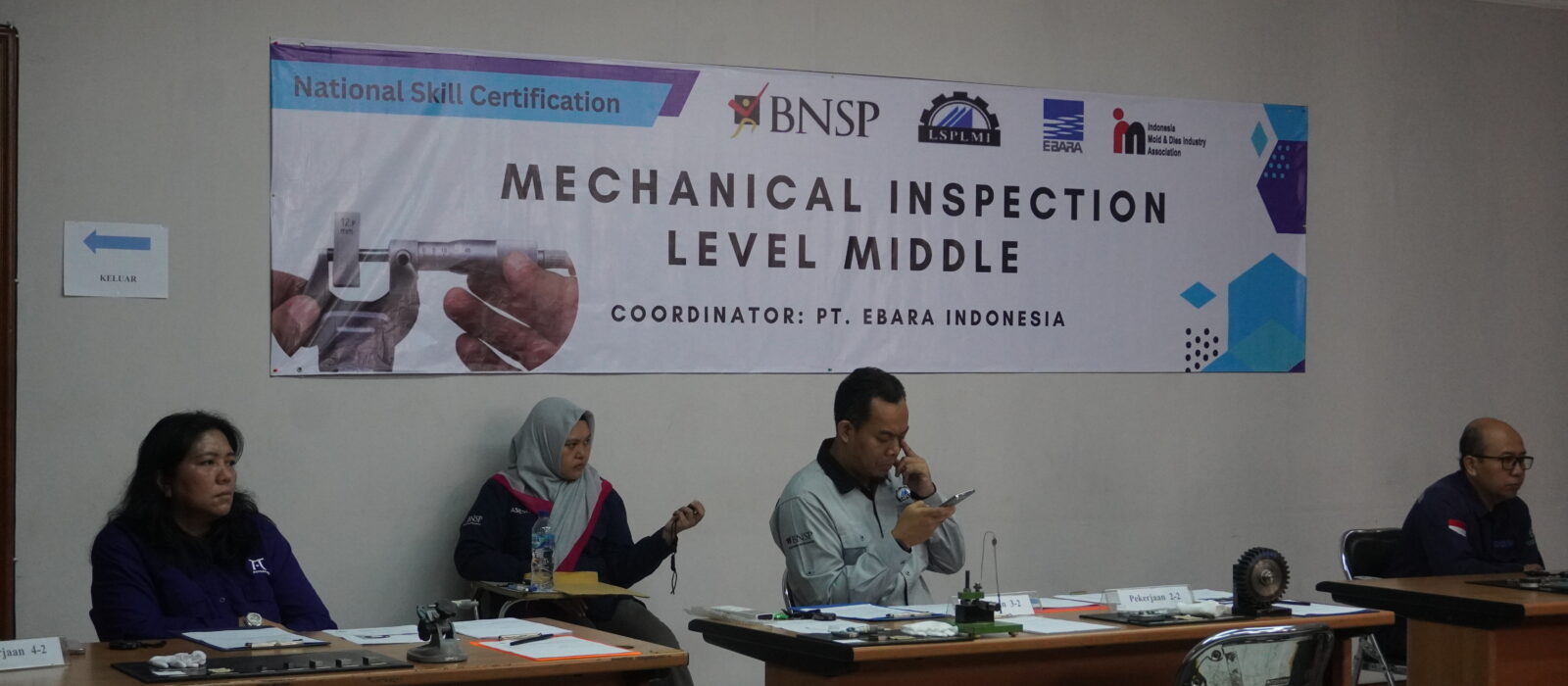 Mechanical Skills Certification Level 2 at PT EBARA Indonesia: Enhancing Workforce Competence