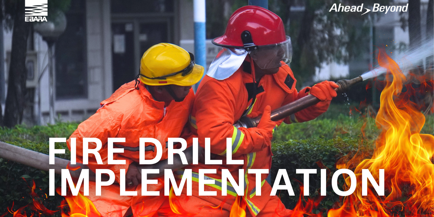 Latihan Kesiapan Darurat di PT EBARA Indonesia