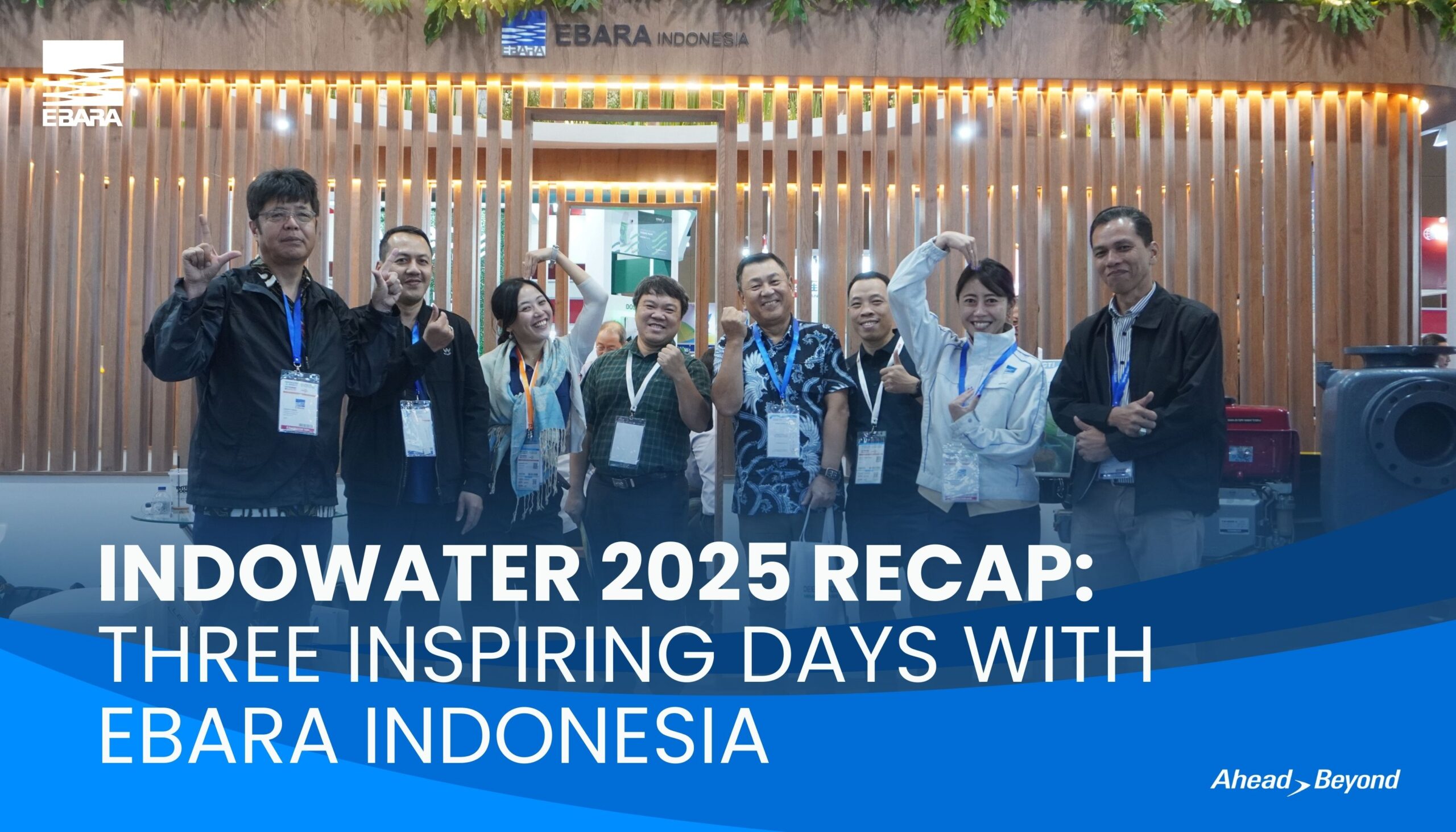 Indowater 2025 Recap: Three Inspiring Days with EBARA Indonesia