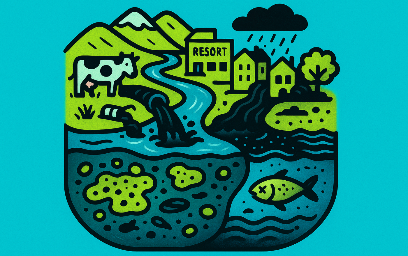 Penyebab Sungai, Danau, dan Laut Tercemar