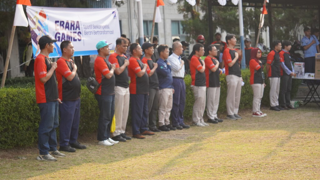 Kick-Off Ceremony EBARA Games 2026 di PT EBARA Indonesia
