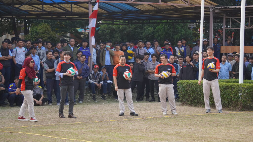 Kick-Off Ceremony EBARA Games 2026 di PT EBARA Indonesia