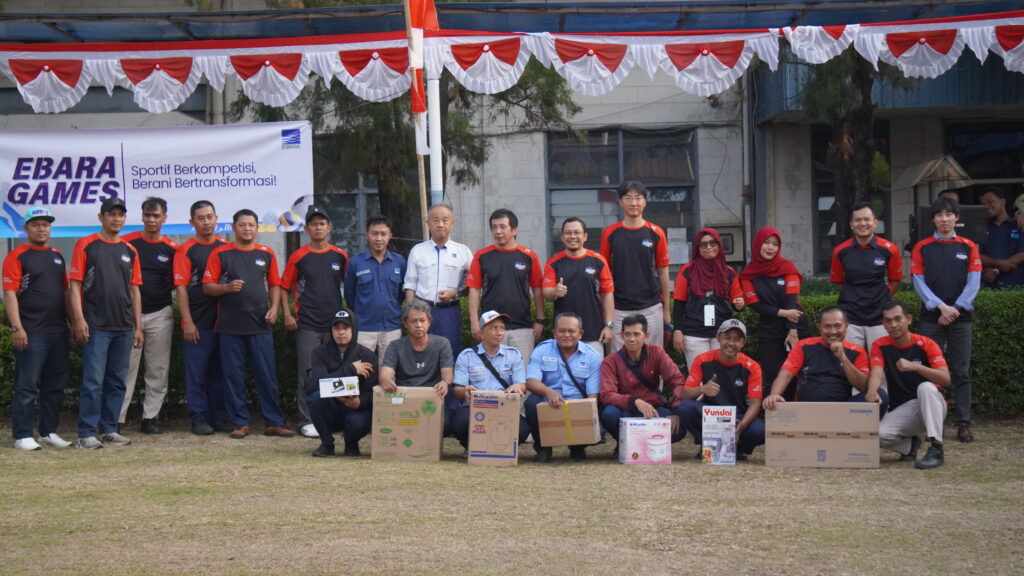 Kick-Off Ceremony EBARA Games 2026 di PT EBARA Indonesia
