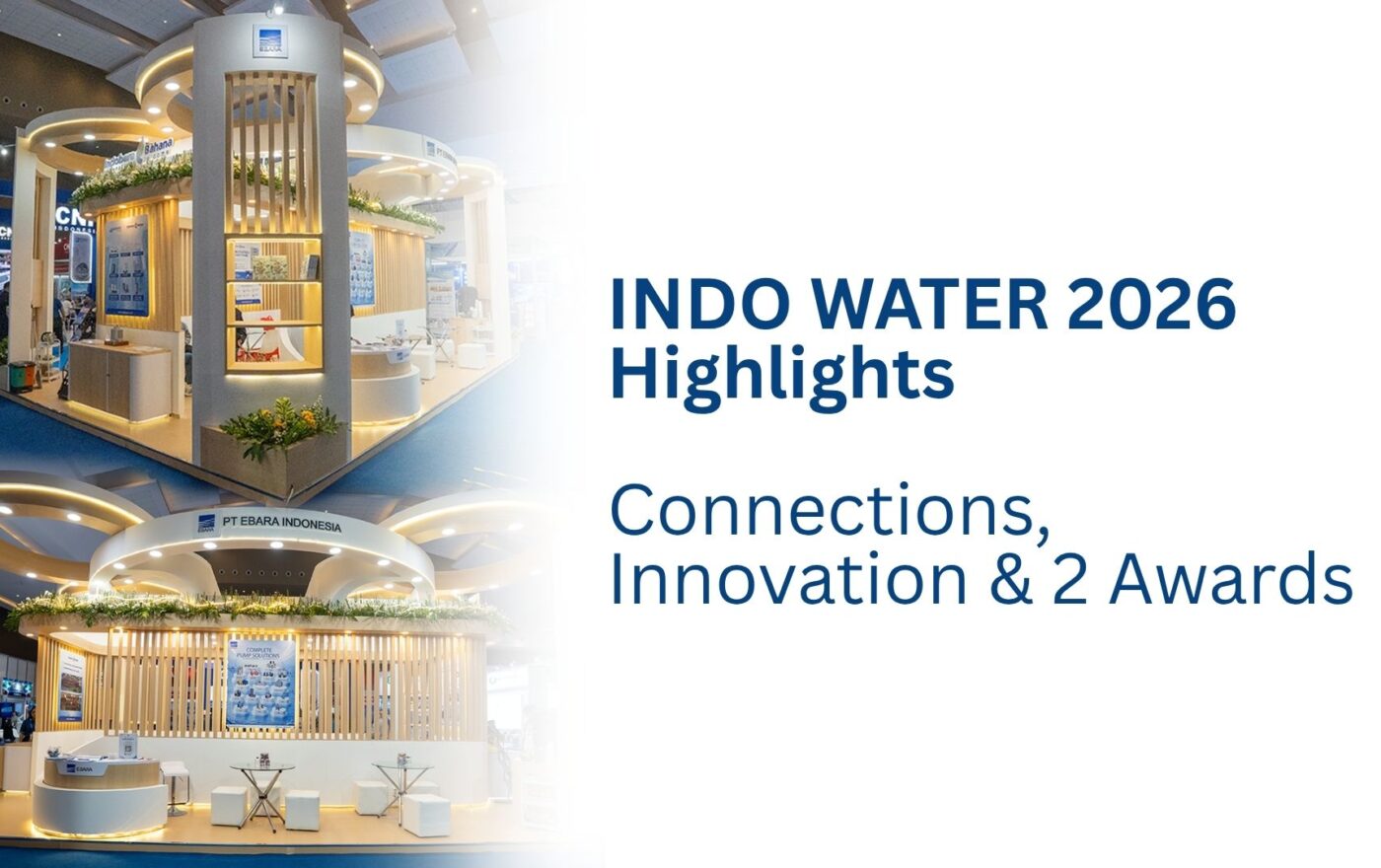 PT EBARA Indonesia Raih 2 Penghargaan di INDO WATER 2026