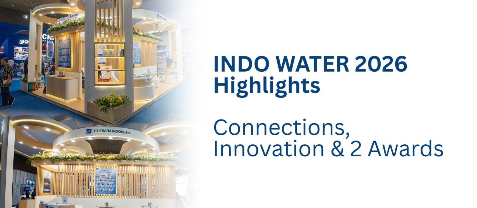PT EBARA Indonesia Raih 2 Penghargaan di INDO WATER 2026