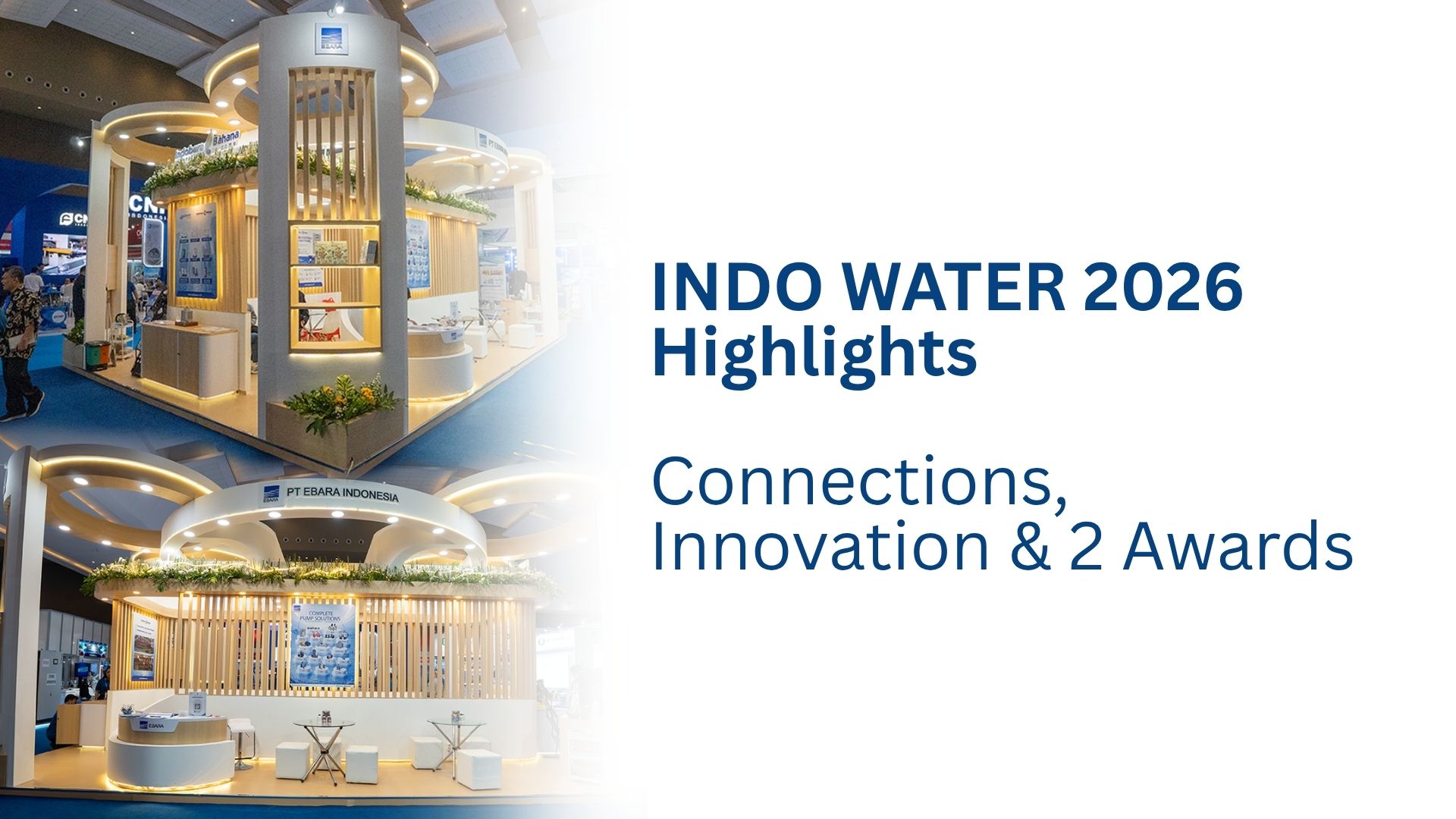 PT EBARA Indonesia Raih 2 Penghargaan di INDO WATER 2026